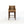 Brown bar stool on a white background