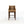 Brown bar stool on a white background