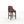 Brown bar stool on a white background